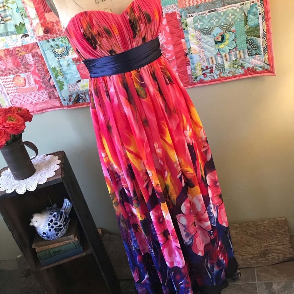 Gorgeous Floral Gown by Ever Pretty